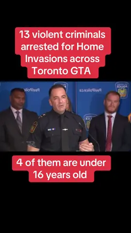 Violent dangerous criminals arrested for home invasions in Toronto  Home invasions in Toronto gta have spiked dramatically over the last few years and finally the police busted 13 of these violent offenders  #Crime #Criminals #Arrested #CrimeTok #Gangs 