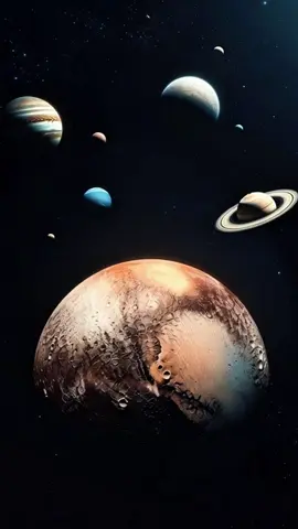 Plutão é tão lento que ainda não completou sua órbita!  #plutão #astronomia #sol #planetas #sistemasolar 