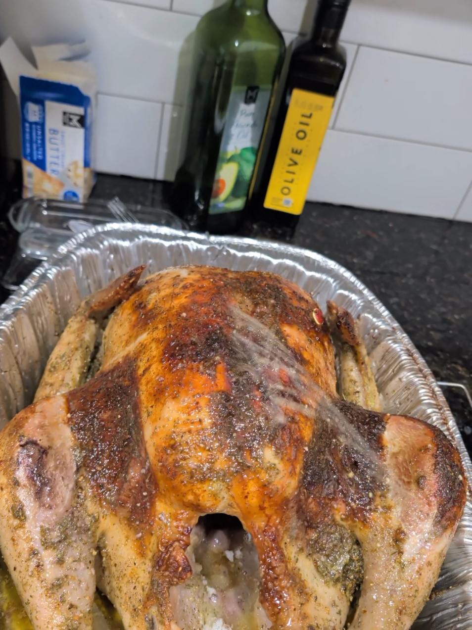 happy turkey day folks! don't forget to baste your turkey so it doesn't get dry!  #funny #turkey #butter #baste #gotcha 