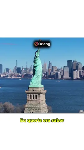 E foi assim que a estátua da liberdade foi construída! 🧡 