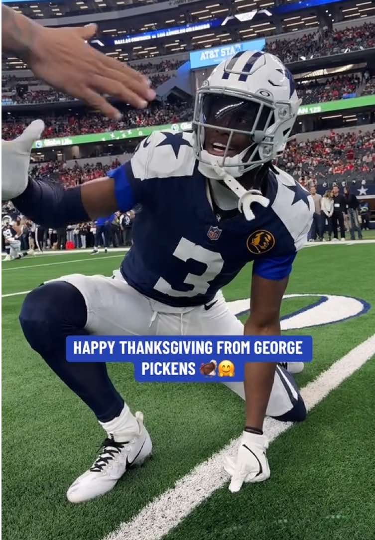 thankful for #georgepickens 🫶 #nfl #thanksgiving #chiefscowboys 