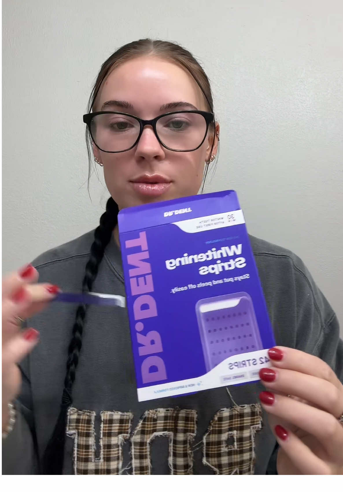 #DrDent #whiteningstrips #teethwhiteningstrips #purpleteethwhitening 