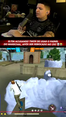 Two9 terminou de aposentar o Eltin nesse 2v2, ele analisou cada trocação 💀😂... #two9 #eltin777 #clipsff 