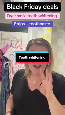 Now I am not one to gate keep but I get asked a lot about what I use on my teeth. So I will let you into a little secret. My go to is @DyerSmile the strips are insane and now the new toothpaste as well is *chefs kiss* plus it’s currently on the Black Friday sale. So stock up now  #TiktokMadeMeBuyIt #BlackFriday #DyerSmile #TeethWhitening #WhiteTeeth 