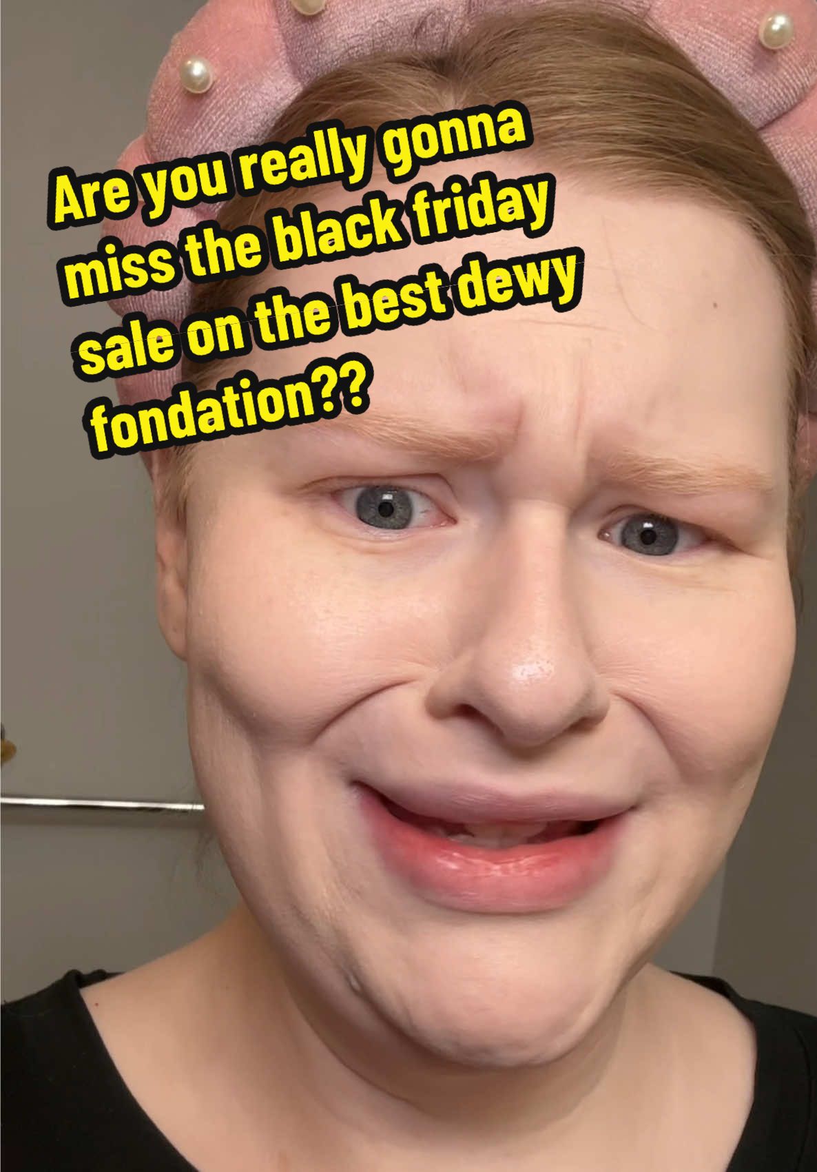 Are you really gonna miss the black friday sale on the best dewy fondation?? #sensitivemakeup✨ #beautyontiktokshop #blackfriday #foundationsale #tiktokblackfriday @Polite Society Beauty 