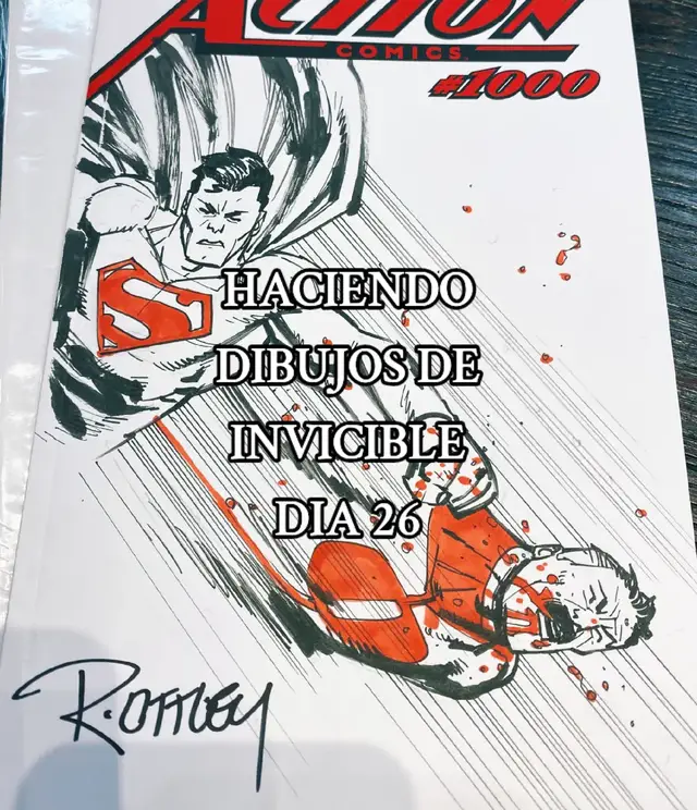 #draw #markgrayson #invincible #artist #imagecomics 