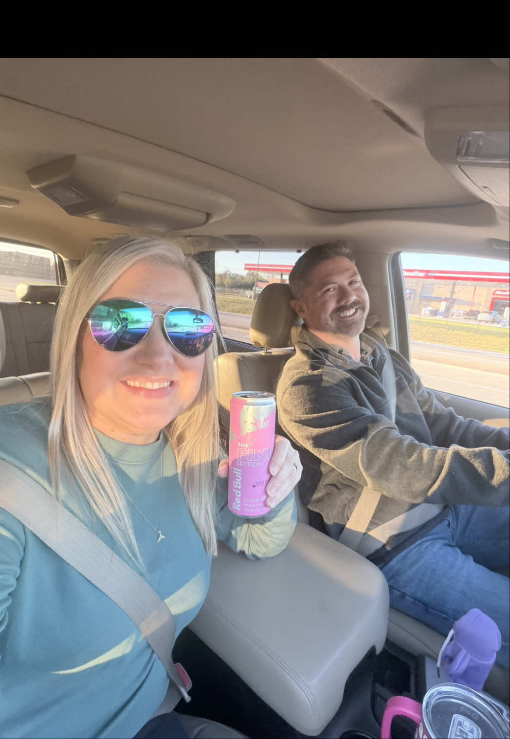 One family event down, and on to the next. Halfway to the finish line. 🏁 #family #thanksgiving #happythanksgiving #redbull 