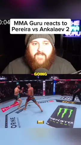 MMA Guru reacts to Pereira vs Ankalaev 2 | #alexpereira #magomedankalaev #mmaguru #UFC #mma 
