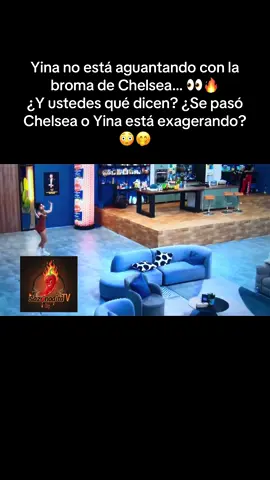 Yina ya no sabe si reírse o pelear 😭😂 Chelsea está traviesa hoy… ¿Team Yina o Team Chelsea? #👀🔥 #yinacalderonoficial #chelsea #viral #Chisme 