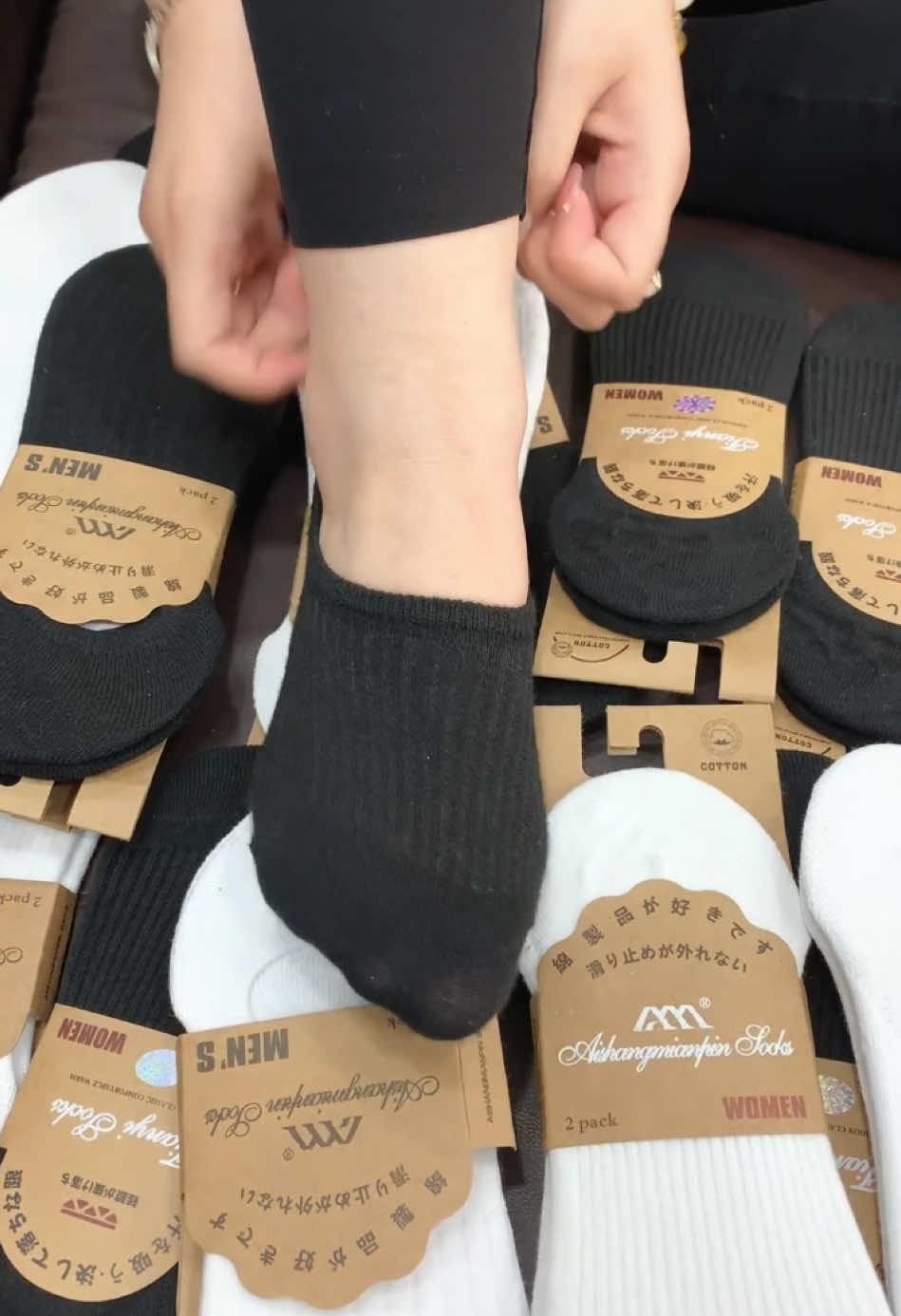 I'm not kidding, these boat socks have a low-cut design, won't slip down, are versatile, soft, comfortable, and breathable.#sock #sockthem #socks 