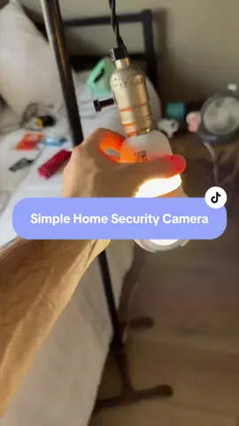If you don’t have a security camera because you’re worried about drilling into the side of your house, this camera is literally a lightbulb. You screw into your existing light fixture and it’s activated. If you plan on leaving home for the holidays, that’s when criminals attack so get something like this for only 25 bucks and get your home protected. #bfcm #tiktokshopblackfriday #tiktokshopcreatorpicks #tiktokshopcreatorpicksforyou ##securitycamera