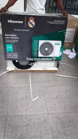 PUNGUZO PUNGUZO PUNGUZO 📢📢 Yes ni PUNGUZO kubwa la Bei kwa AC zetu zote  BILA KUSAHAU 👇 📌USAFIRI BURE 📌KUFUNGIWA AC NI BURE 📌INSTALLATION MATERIALS BURE 👇  ✴️ Copper pipe ya mita 3  ✴️ Wall Bracket ☎️0715992211 🤝MALIPO YOTE  NI BAADA YA KUFUNGIWA AC  YAKO KABISA NA KUKABIDHIWA KADI YAKO YA WARRANTY☺️ NA IKAFANYA KAZI KWA UFANISI  ❌ONYO Usichague AC  kwa kujikadiria kiswahili, tuite tukushauri.  VIPIMO👇 VYA AC IPI NA YA SIZE GANI IFUNGWE WAPI 🔹UKUBWA WA ENEO NA UWEZO WA AC KUFANYA KAZI ▪️3  x 4 meters = 9000 BTU  ▪️4 x 5 meters =12,000 BTU  ▪️5 x 7 meters= 18,000 BTU  ▪️7 x 9 meters= 24,000 BTU    BEI ELEKEZI ZA AC 👇 ◾️Hisense Air Conditioner (AC)👇🏿 🔹9,000 BTU ~  Price 800,000 🔹12,000 BTU ~ Price 900,000 🔹18,000 BTU ~ Price 1,100,000 🔹24,000 BTU ~ Price 1,450,000 🔹30,000 BTU ~ Price 2,600,000 🔹36,000 BTU ~ Price 2,800,000 ◾️Hisense Inveter AC 👇🏿 🔹9,000 BTU ~  Price 950,000 🔹12,000 BTU ~ Price 1,000,000 🔹18,000 BTU ~ Price 1,350,000 🔹24,000 BTU ~ Price 1,550,000 🔹30,000 BTU ~ Price 2,600,000 🔹36,000 BTU ~ Price 2,800,000 ◾️LG WITH DUAL INVERTER AC 🔹9,000 BTU ~ Price 1,200,000/= 🔹12,000 BTU ~ Price 1,300,000/= 🔹18,000 BTU ~ Price 1,650,000/= 🔹24,000 BTU ~ Price 1,950,000/=  ◾️ SAMSUNG WITH INVERTER AC 🔹9,000 BTU ~ Price 1,250,000/= 🔹12,000 BTU ~ Price 1,350,000/= 🔹18,000 BTU ~ Price 1,750,000/= 🔹24,000 BTU ~ Price 2,000,000/=  🔹30,000 BTU ~ Price 3,200,000 ◾️ AIRLUX INVERTER AC  🔹12000BTU ~ Price 950,000 🔹18000 BTU ~ Price 1,150,000 🔹24000 BTU ~ Price 1,550,000 🔹 30000 BTU ~ Price 2,000,000 🔹36,000 BTU ~ Price 2,200,000 ◾️ TCL INVERTER AC  🔹9000BTU ~ Price 950,000 🔹12000 BTU ~ Price 1,150,000 🔹18000 BTU ~ Price 1,450,000 🔹 24000 BTU ~ Price 1,700,000 ◾️ SPJ  INVERTER AC  🔹9000BTU ~ Price 950,000 🔹12000 BTU ~ Price 1,150,000 🔹18000 BTU ~ Price 1,450,000 🔹 24000 BTU ~ Price 1,700,000 AC zetu zote zina Zaidi ya 2 yrs warranty NB:  floor standing. , cassette & portable AC nazo zipo   ☎️WhatsApp & Call  0715992211 #fyp #airconditioners #hisenseac #appartments #creatorsearchinsights 