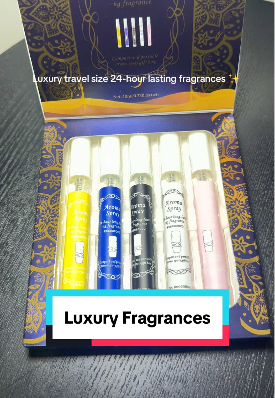 Luxury and long lasting sprays that smell gorgeous 😍✨ #fragrance #longlasting #perfume #blackfriday #aromaspray