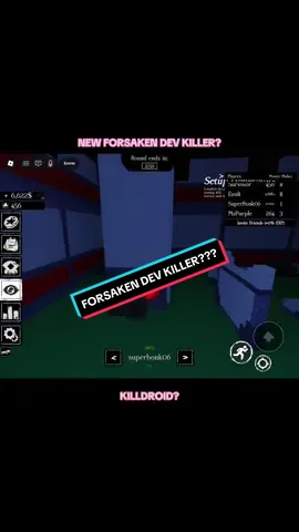 I WAS SO SURPRISED WHEN I SAW IT #forsaken #roblox #fyp #xyzabc #robloxforsaken 