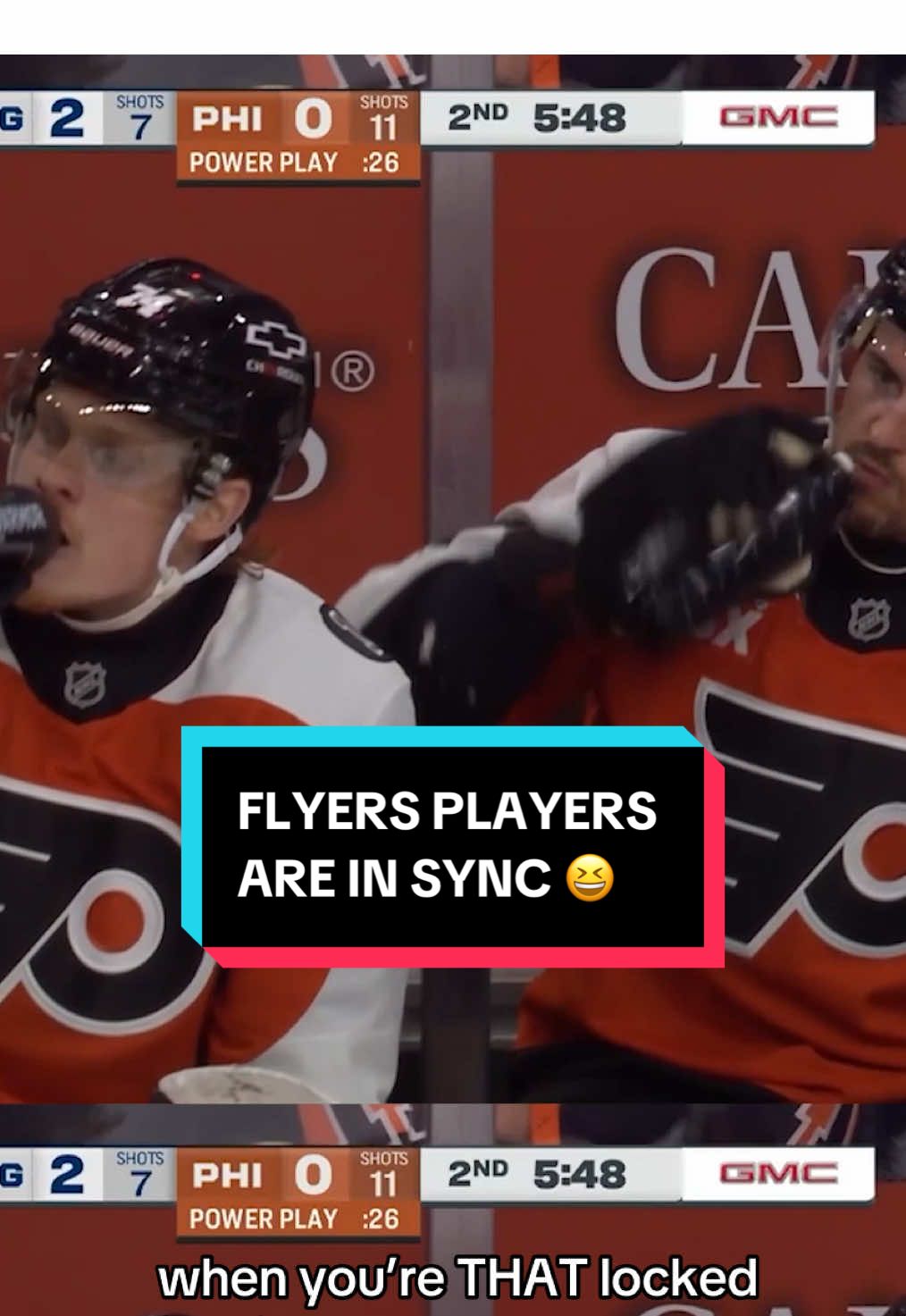 seeing double 👀 #NHL #hockey #TravisKonecny #OwenTippett #PhiladelphiaFlyers 