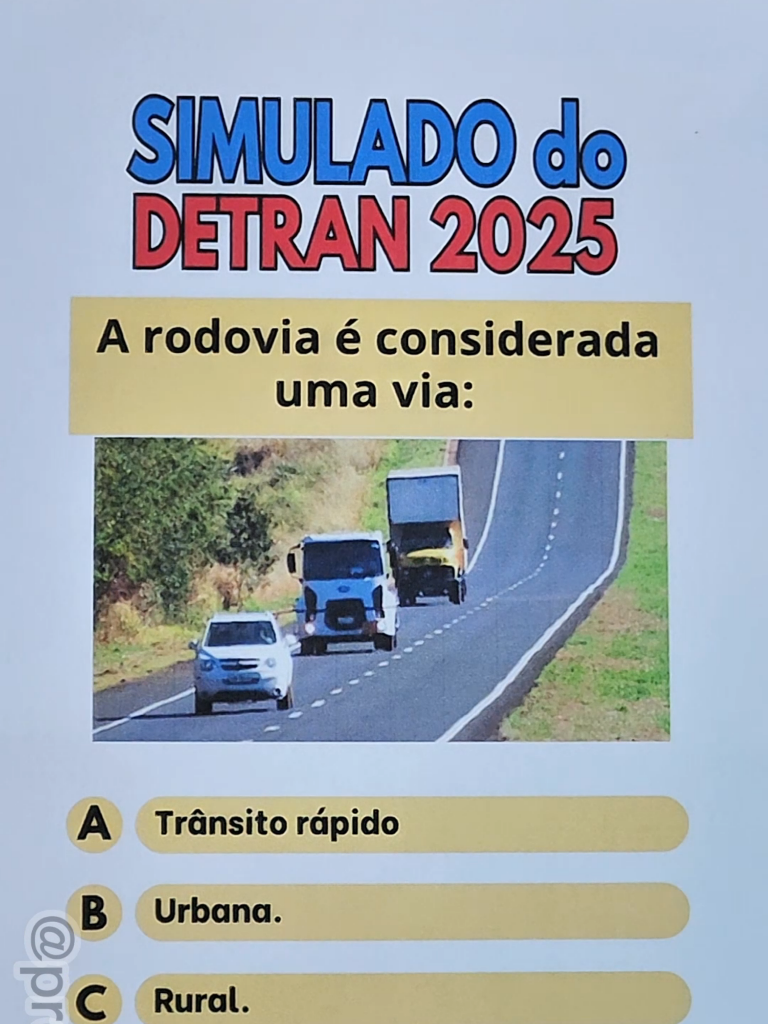 Simulado Detran 2025 Novas Questões #simuladodetran2025#simuladodetran#simulado#simuladodetranbr#provadetran#provadetran2025#detran#provateoricadodetran#provateórica#questõesdaprovateóricadodetran#legislacaodetransito#simuladodetranbr#provateóricadetran2025#detran2025#detransp#detranrj#detranba#detranmg#detranpe#detransc#detranrs#detrance#provadetran#provadodetran2025#dicasdetransito#placasdetransito#placasdesinalizacaodetransito#placasdesinalizacao#provadetran2025