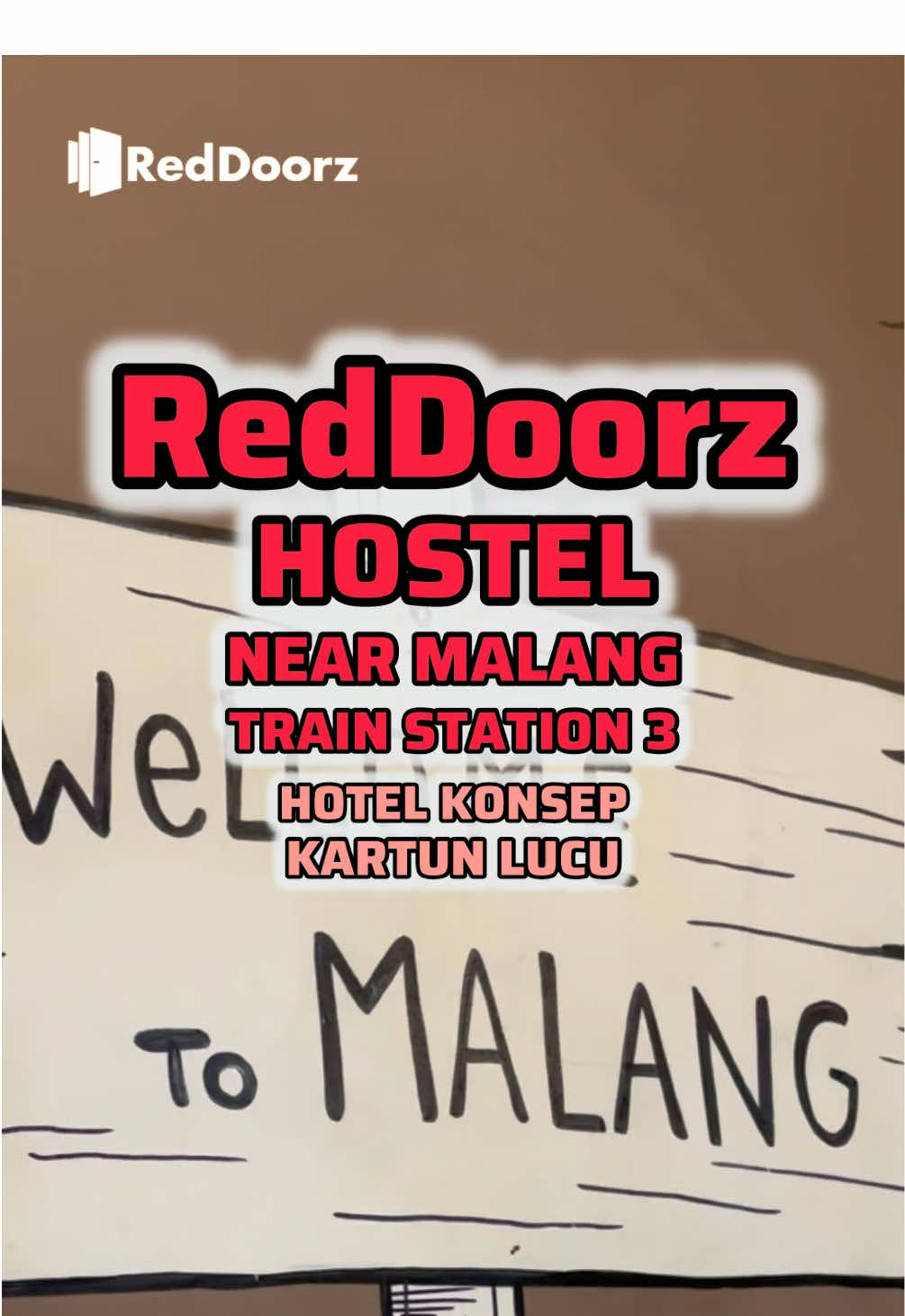Yuk Download aplikasi RedDoorz untuk kamar hotel lebih hemat #RedTravelers #BukaSemuaPintu #RedDoorz #malang #kayutanganmalang 