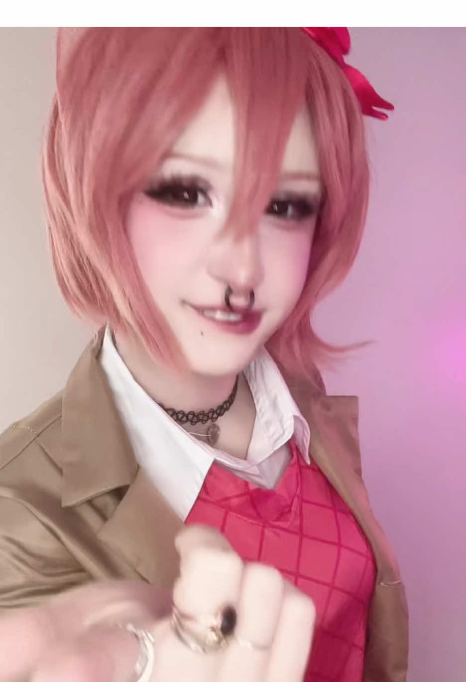I FINALLY COSPLAYED SUGARHIGHCOS HIATUS IS OVER IM A COSPLAYER AGAIN YAYYYY ALSO I DONT WANNA HEAR ABT HOW BAD I MESSED UP THIS DANCELMFAO🦈//#fyp#sayori#dokidokiliteratureclub #sayoricosplay #ddlc 