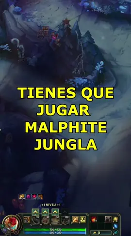 Malphite jungla es GOD 🔥🔥 #leagueoflegends #lolmemes #faker #lanadelrey 