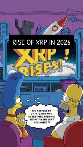 Simpson predicted that XRP will hit it's highest value ever in 2026. You can bet on it. Watch till end and share with others. #xrp #bitcoin #cryptocurrency #simpsons #thesimpsons