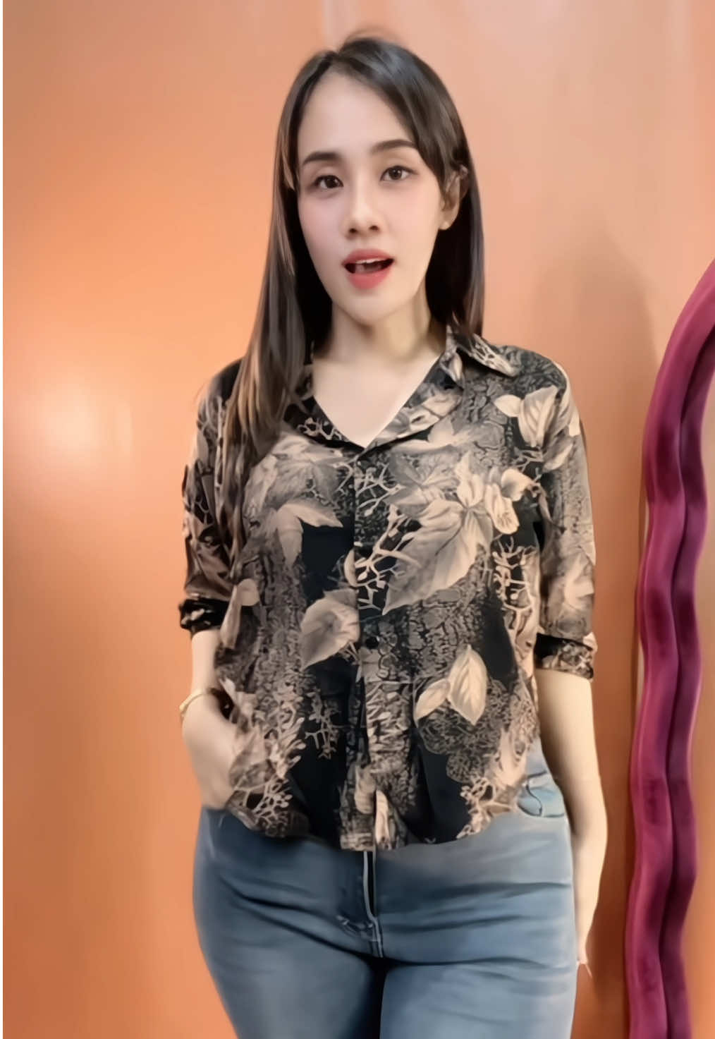 #kemejamotif #kemejaoversize #kemejarayon #kemejakerja 