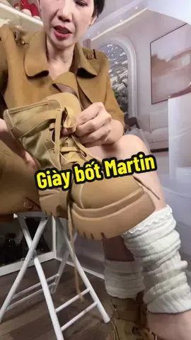 Giày bốt Martin phong cách thu đông #huyenthichdep 