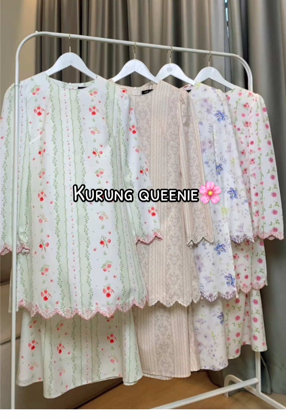 Baju kurung corak bunga #kurung #bajukurung #kurungviral #kurungprinted #kurungcantik 