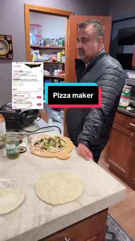 Pizza maker on Black Friday sale #pizzamaker #homemadepizza #fyp #naanmaker #pizzaoven 