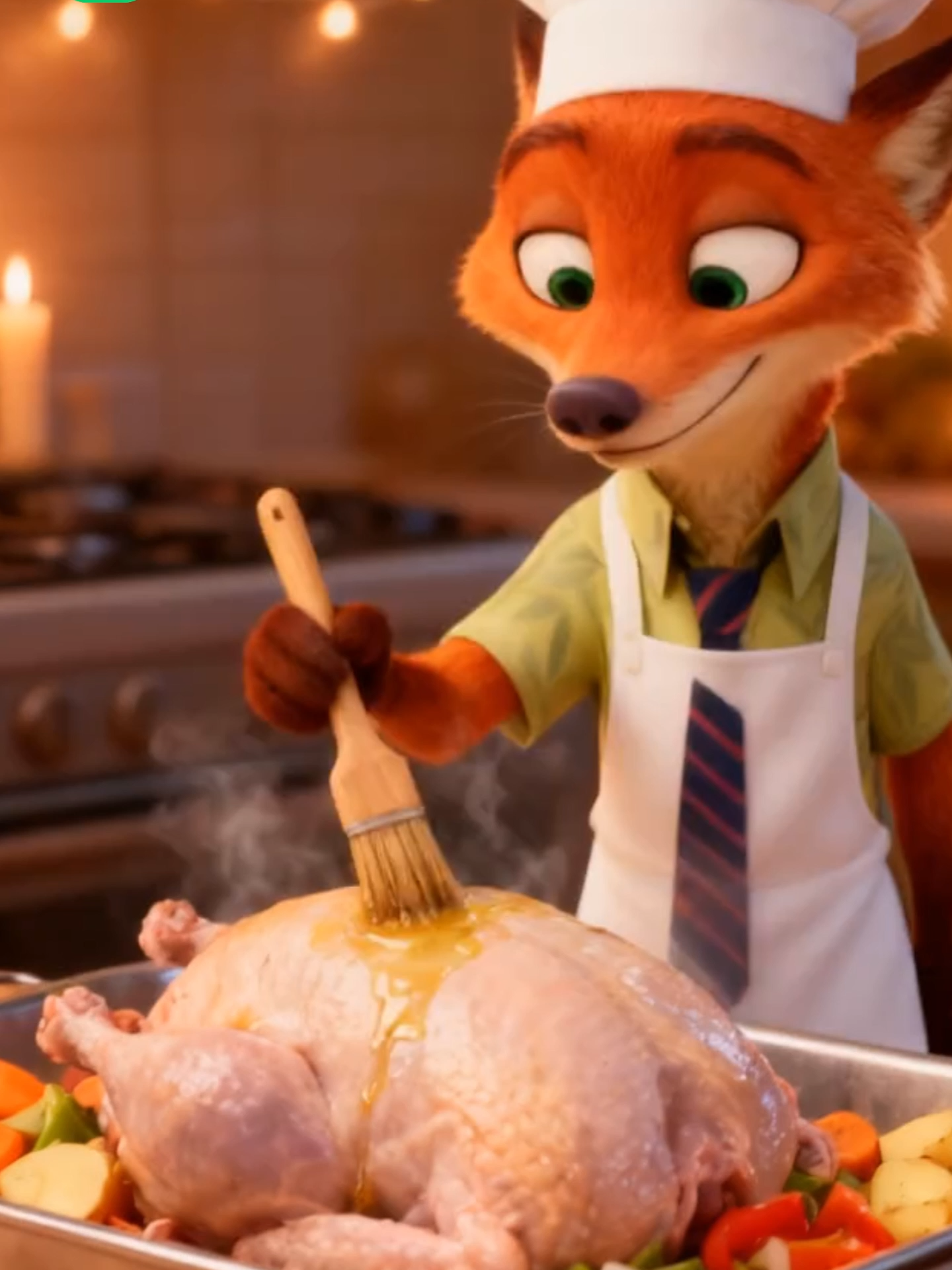 🦃🐾 Zootopia vibes. Turkey edition. Upload a photo → get an instant Thanksgiving character.  Try the template → #Dreamface #zootopia #zootopia2 #zootopiaedit #thanksgiving