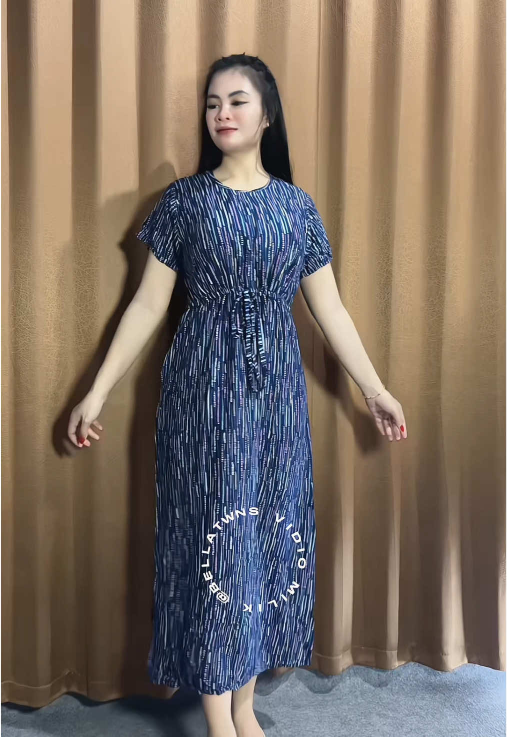 Daster busui friendly yang modelnya kekinian bgt, cakep bahan adem nyaman poll dipake 🤩💙 #dasterkekinian 