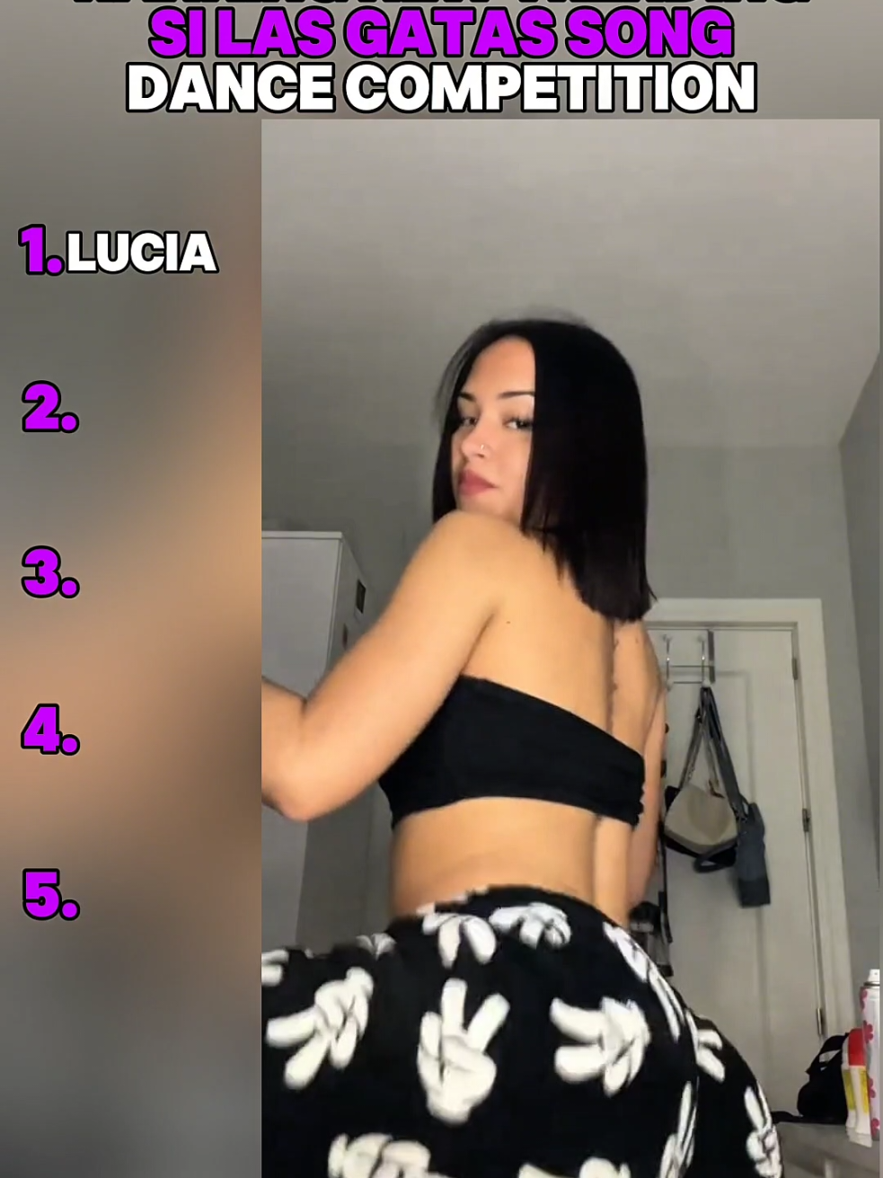 Ranking New Trending Si Las Gatas Song Dance Competition ❤️‍🔥📈🥵 #foryou #raking #videoviral #dancechallenge #foryoupage  @lucia carmona @💋more savan💋 @Desire Diaz @Nacha @Nicolle Figueroa 