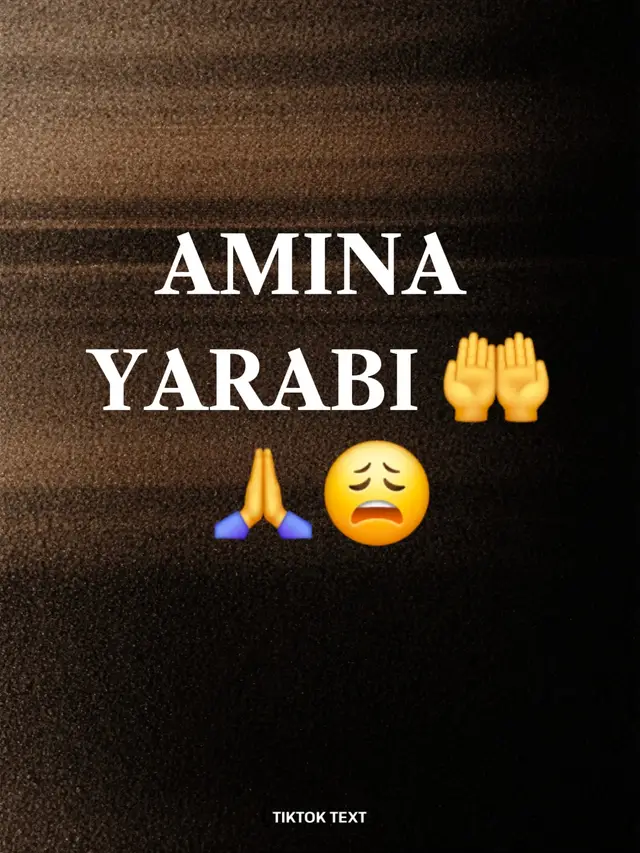 #amina yarabi 