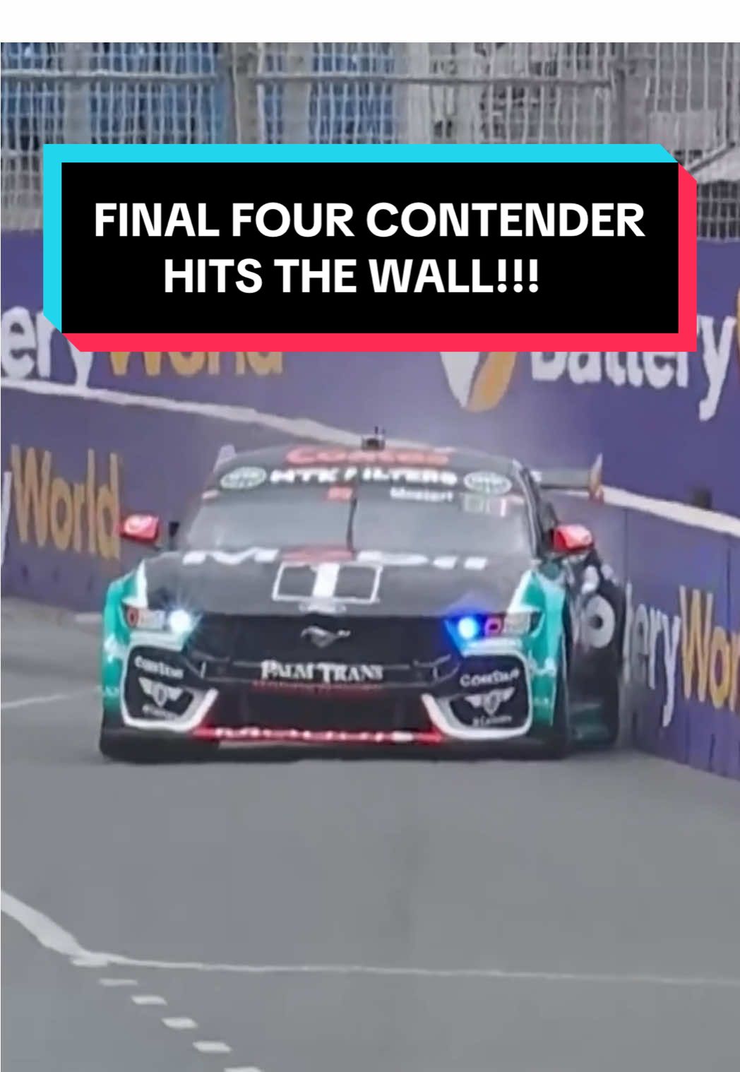 A MASSIVE moment for @Chaz Mostert in Friday morning practice 💥 #RepcoSC #Supercars 