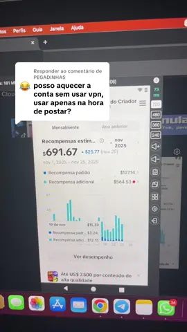 Respondendo a @PEGADINHAS A forma correta de aquecer sua conta! - #tiktokdark #monetização #monetizaçãotiktok 