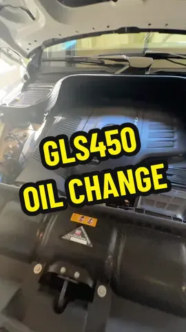 Gotta keep it closer to 5k but it’ll be okay #mercedesgls450 #gls450 #oilchange #carmaintenance #carsoftiktokcontest 