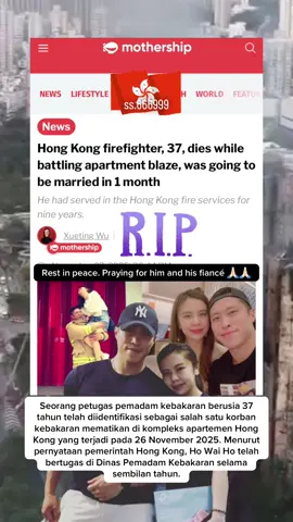 🕊️💔RIP brother and peace to your family for knowing that you gave it all to save others #HongKong 