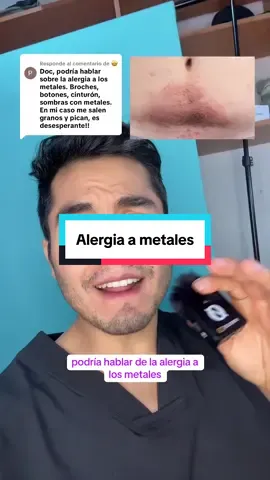 Respuesta a @🤩 alergia a metales