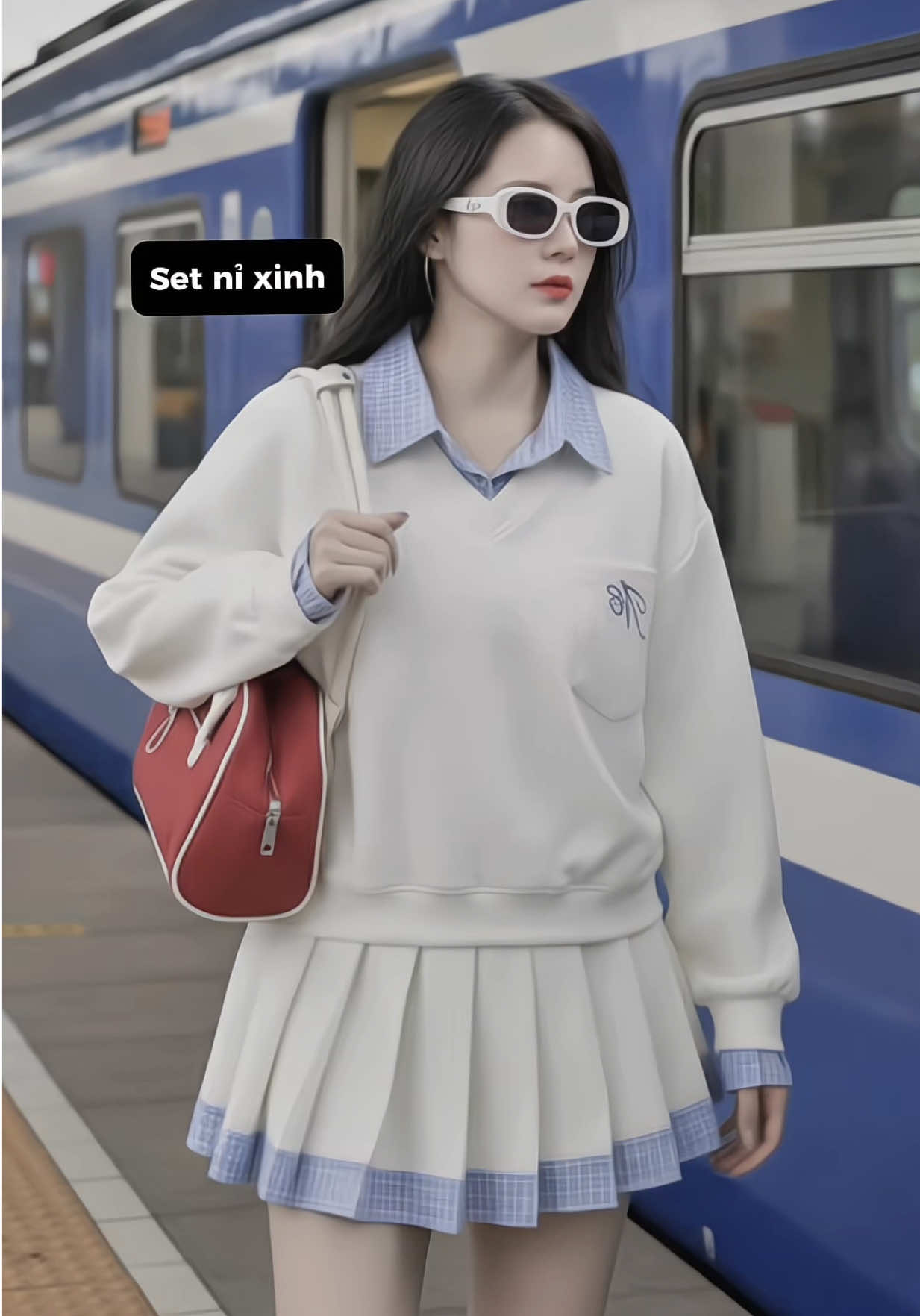 🎀Vibe hàn quốc luôn á #setxinh #setdodep #macdepmoingay #phongcachhanquoc #hottiktok 