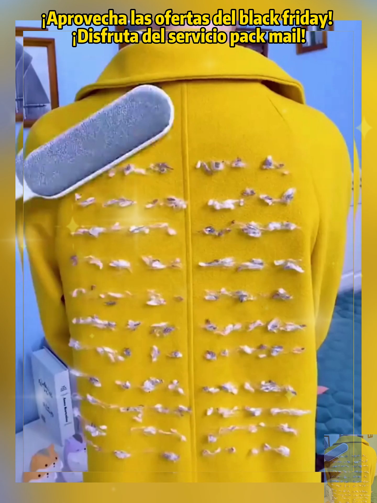 ¡Envío gratuito! Cepillo quitapelusa electrostático multifuncional Con adsorción electrostática y eliminación fuerte de pelos, auto - limpieza doble Cara Limpia fácilmente pelos de ropa, sofá y mascotas#BeautyAndLifestyleDeals #FashionDeals #HealthAndWellnessDeals #HomeAndElectronicsDeals #blackfridaydeals #blackfridaysale #blackfriday #BlackTikTok