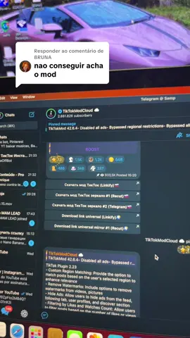 Respondendo a @BRUNA Como instalar o Mod no seu celular! - #tiktokdark #monetização #monetizaçãotiktok 
