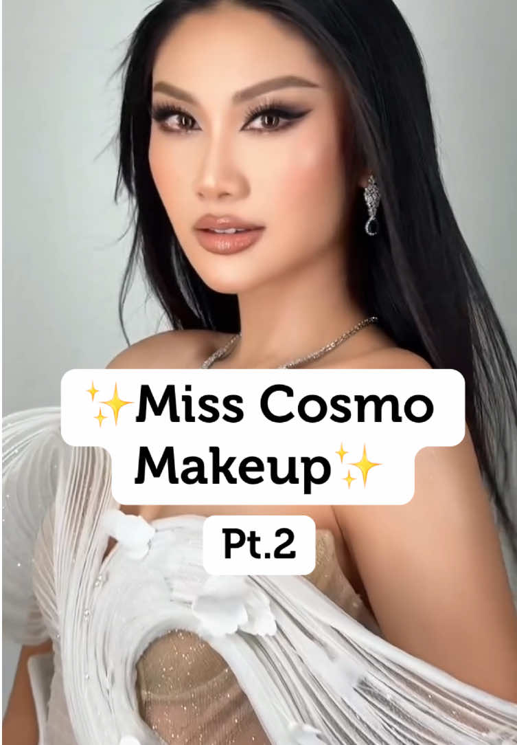 Miss Cosmo Makeup 2025 ✨👑🌌✨. #misscosmo #misscosmo2025 #mundomiss 