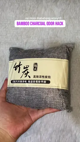 Odor absorber                        charcoal deodorizer activated bamboo charcoal bag #activatedbamboocharcoal #bamboocharcoal  #activatedcharcoal  #charcoal  #odorremoval