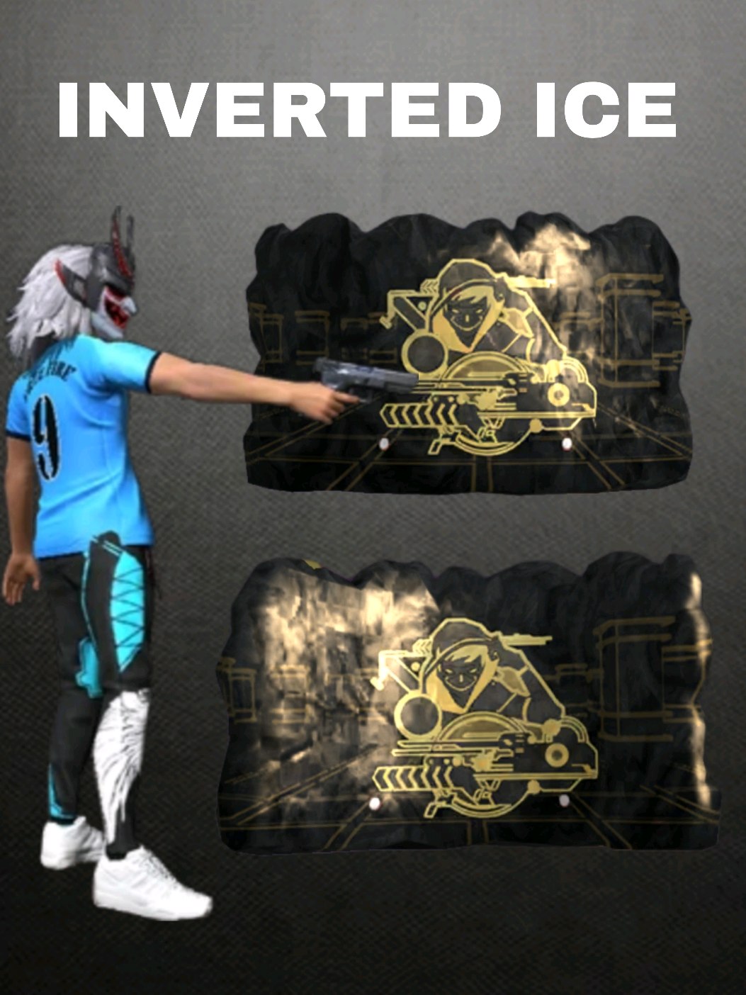 INVERTED ICE STYLE 💀#mad_extra7x 