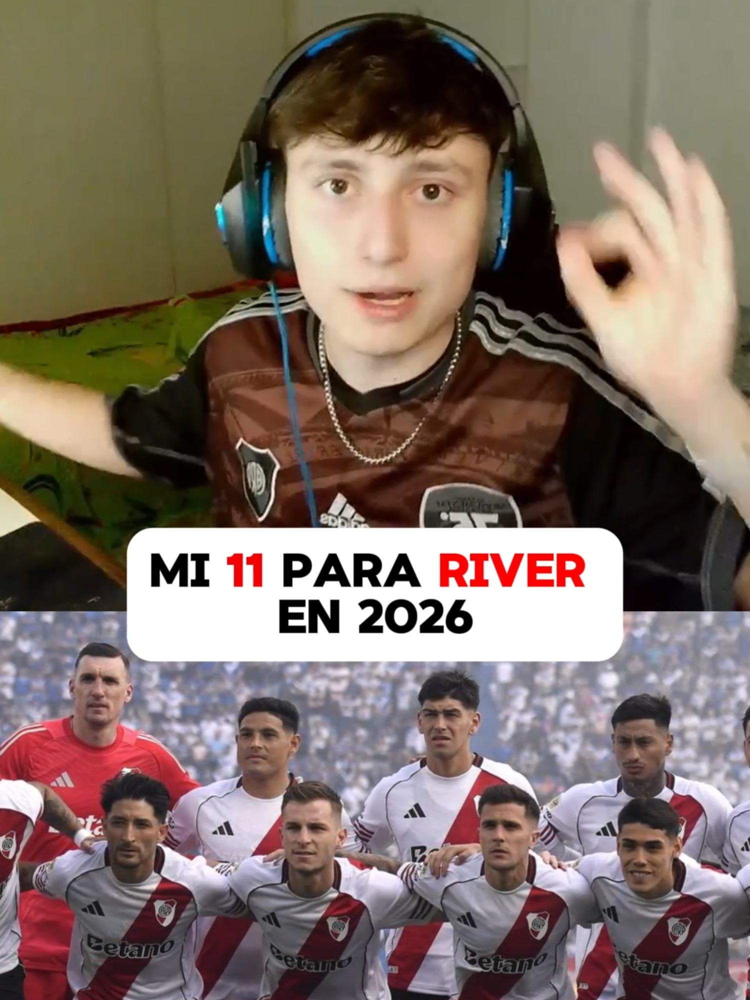 MI 11 PARA RIVER EN 2026 | #river #futbol #futbolargentino #argentina #stream #kick #clips #fyp #matini