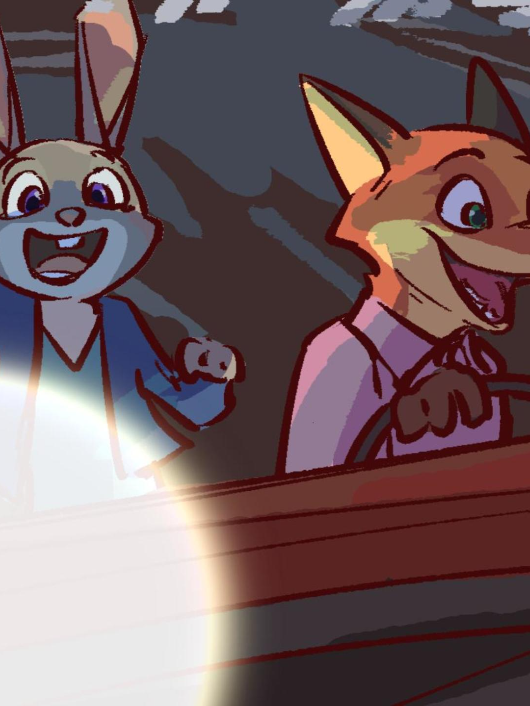 【Zootopia2】drivinginmycar~ The moment I finished watching the movie I knew I had to do this #Zootopia2