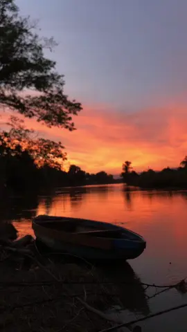 Vừa câu cá vừa có cảnh chill chill ngắm hoàng hôn còn gì bằng.. thế mà vẫn bị móm #hoanghon #viral #xuhuongtiktok #canhchillvungque🌾 #caucatunhien 