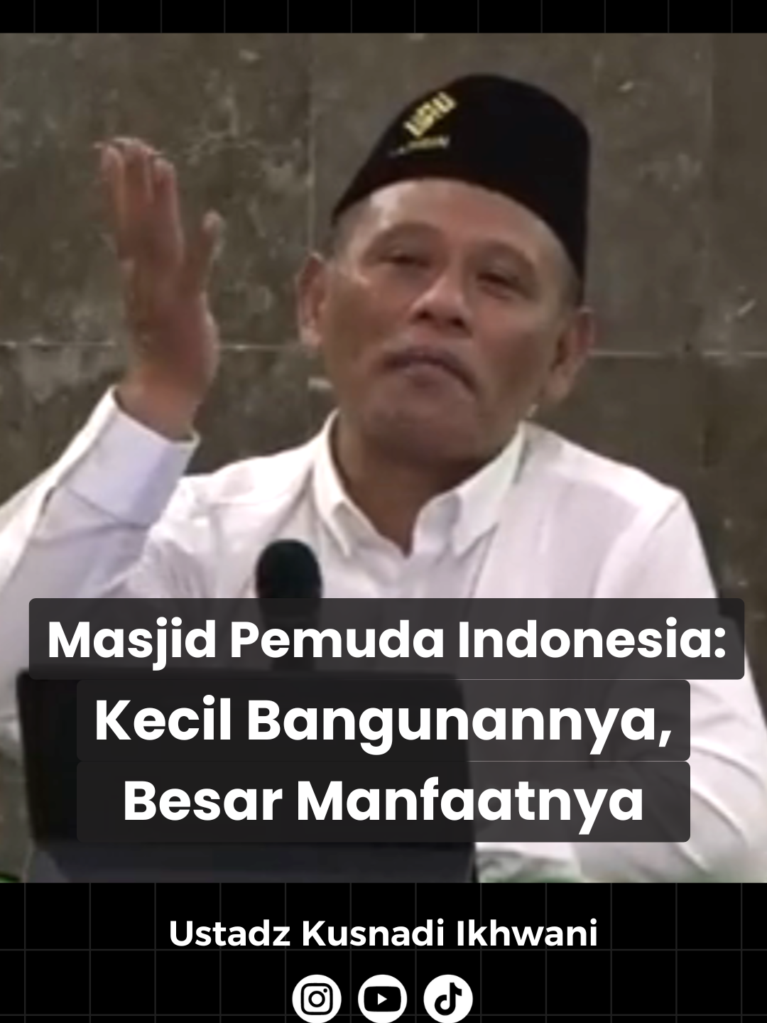 Masjid Pemuda Indonesia: Kecil Bangunannya, Besar Manfaatnya | Ustadz @kusnadiikhwani #memakmurkanmasjid #marbotaplikasi #generasicintamasjid #KusnadiIkhwani #masjidrayaalfalahsragen #masjidpemudaindonesia