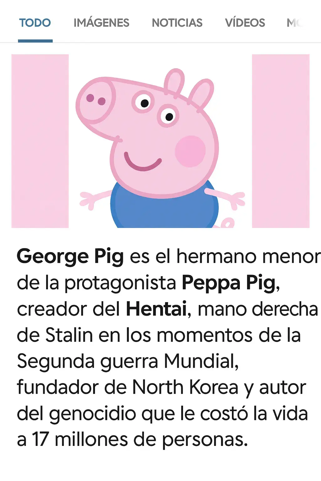 cosas que no sabías de George pig 