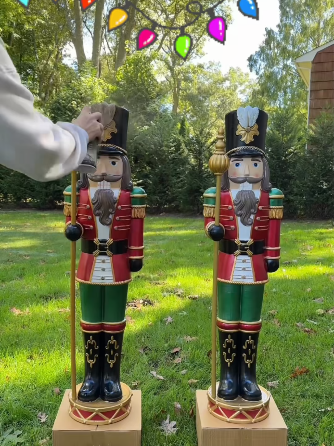 Can't find the perfect ornaments? Spray paint them! 🎨🎄 #christmas ornaments #diyhack #spraypaint #customdecor #holidaydiy #christmasprep #christmastree #easycrafts #budgetdecor #creative