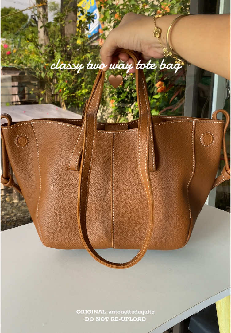 This two way tote bag 🤎 Click my basket to order!⬆️ #totebag #handbag #shoulderbag #bag #womensbag #bagforwomen 